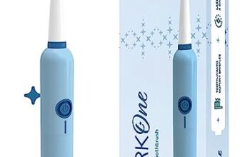 Caresmith SPARK One Electric Battery Toothbrush | Electric Tooth Brushes for Adult | AA Battery Provided | 30000 Strokes per Minute (Blue, 1)