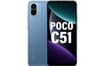 POCO C51 (Royal Blue, 6GB RAM, 128GB Storage)