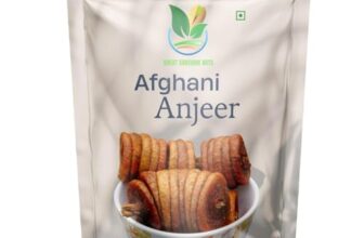 Sunshine Premium Afghani Anjeer - 1KG | Dried Figs | Natural, Rich in Iron, Fibre & Vitamins Fig | Low in Fat | Afghanistan Anjir Dry Fruit
