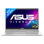 ASUS [SmartChoice] Vivobook 15, Intel Celeron N4020, 15.6" (39.62 cms) HD, Thin and Light Laptop (8GB/512GB SSD/Integrated Graphics/Windows 11/Office 2021/Fingerprint/Silver/1.8 kg), X515MA-BR024WS