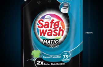 Safewash Top Load Matic Premium Liquid Detergent 2L