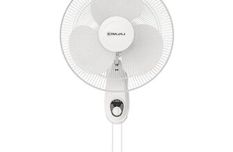 Bajaj Frore Neo 400 MM Wall Mount Fan | Wall Fan For Kitchen & Home | Smooth Oscillation | 100% Copper Motor | High Air Delivery | 3-Speed Control | Rust Free | 2-Yrs Warranty 【White】