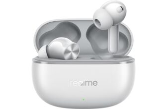 realme Buds T200 Lite Bluetooth in Ear Earbuds,4 Mic, AI ENC for Calls,48 Hours Total Playback with Fast Charging and Ultra Low Latency Gaming TWS,Google Fast Pair,with mic (Storm Grey)