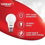 Eveready 9W LED Cool White Bulb, Pack of 10
