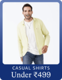 Men’s Casual Shirts under Rs. 499 on Amazon