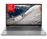 Lenovo IdeaPad 1 AMD Ryzen 3 7320U 15.6″ HD Thin and Light Laptop